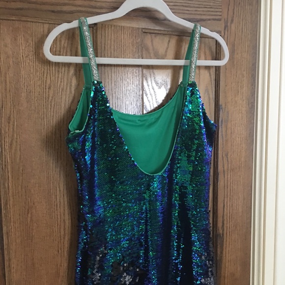 Sequin Mini Party Dress - Picture 6 of 8